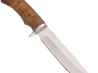 Нож туристический Осетр, сталь 65Х13, рукоять береста