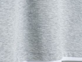 Футболка с контрастной окантовкой, Серый