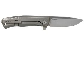 Складной нож LionSteel MT01 CVB, сталь M390, рукоять Black canvas micarta