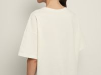 Оверсайз футболка с принтом