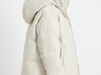 Утепленная куртка с воротником-стойкой