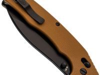 Складной нож Obertech ns-01 thumb stud, сталь VG-10, рукоять G10, койот