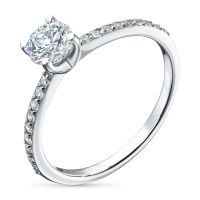 Кольцо из белого золота э4012кц01230951