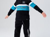 Джемпер трикотажный с воротником поло для мальчиков