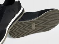 Кроссовки из натуральной замши, Черный