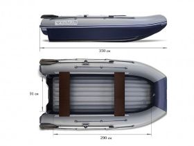 Лодка ПВХ ФЛАГМАН DK 350 Jet