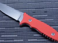 Нож с фиксированным клинком Fantoni, HB Fixed, FAN/HBFxSwOrKy, сталь CPM-S35VN, рукоять стеклотекстолит G-10, оранжевый