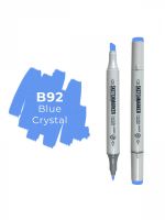 Маркер двухсторонний на спиртовой основе Sketchmarker Цвет Голубой кристал