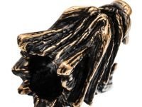 Бусина для темляка Голова волка маленькая, бронза