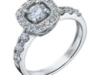 Кольцо из белого золота э4712кц08167300