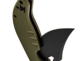 Нож Barmaley Knives Барракуда, сталь VG-10, рукоять G10, оливковый