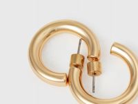 Серьги-кольца, Золотой