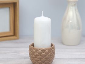 Подсвечник Capistrano, бежевый