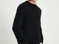 Джемпер прямого силуэта с добавлением шерсти