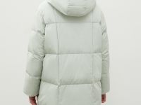 Стеганое пуховое пальто