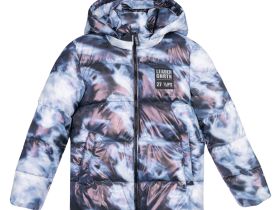 Куртка текстильная с полиуретановым покрытием для девочек