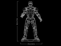 Super Heroes 76344 Конструктор Железный Человек Mark 3