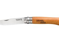 Нож Opinel №10, углеродистая сталь, рукоять из дерева бука, блистер