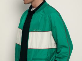 Олимпийка с контрастной отделкой из капсулы ретро