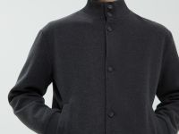 Куртка-бомбер на пуговицах