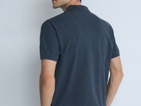 Футболка-поло, Синий