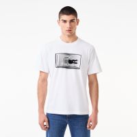 Мужская футболка Lacoste классического кроя