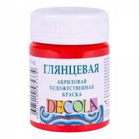 Акрил "Decola" 50 мл глянцевый Красный