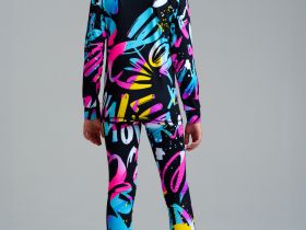 Термокомплект трикотажный для девочек: брюки, толстовка для эпизодического использования