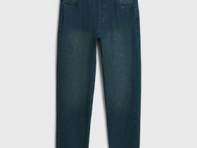 Свободные джинсы Bow, Синий