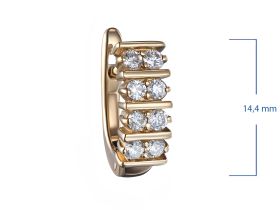 Серьги из желтого золота э0312сг01190800_white