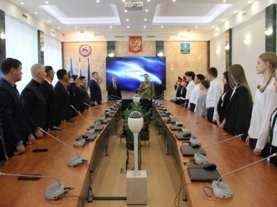 В Мирном чествовали Героя России