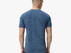 Мужская хлопковая футболка Lacoste стандартного кроя