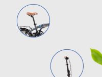 Складной велосипед Novatrack Town 16, год 2024, цвет Серый