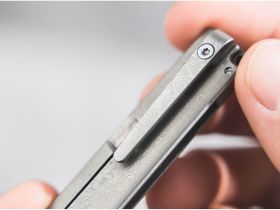Складной нож Boker Gemma, сталь дамаск, рукоять дамаск