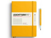 Блокнот в линейку Leuchtturm1917 "Medium" A5 125 л, твердая обложка Подсолнух