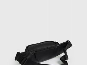 Поясная сумка из искусственной кожи, Черный