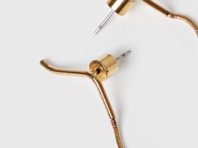 Серьги, Золотой