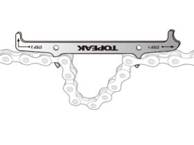 Цепеметр и фиксатор цепи Topeak Chain Hook & Wear Indicator (серебристый)