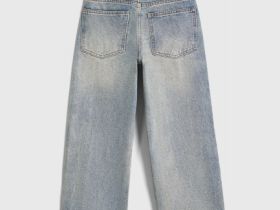 Джинсы Wide leg для мальчиков, Синий