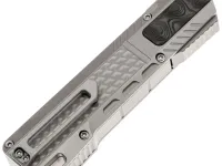 Гравитационный нож Remette Sharp Leopard, сталь M390, рукоять титан, серый
