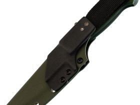 Нож Стрела, сталь VG-10, рукоять зеленая микарта