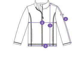 Куртка трикотажная для девочек