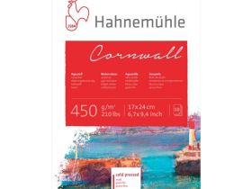 Альбом-склейка для акварели Hahnemuhle "Cornwall" 17х24 см 450 г 10 л среднее зерно, целлюлоза 100%