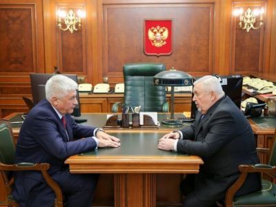 Министр МВД встретился с врио председателя Российского Совета ветеранов ОВД