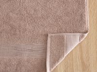 Полотенце махровое Piega, бежевое