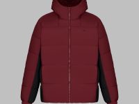 Утепленная куртка с капюшоном