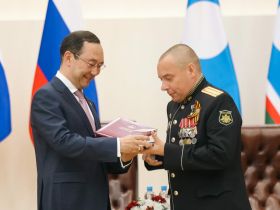 В Якутии чествовали Героя России Дмитрия Куценко