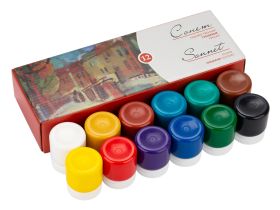 Набор гуаши "Сонет" 12 цв*40 мл