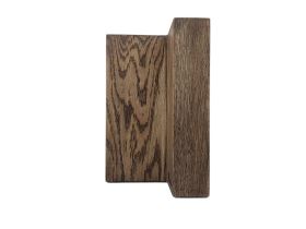 Подставка настольная магнитная для 6 ножей Woodinhome KS003SOB, дуб, коричневый