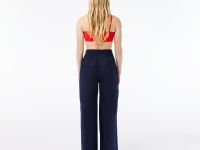 Женские хлопковые брюки Lacoste Loose Fit